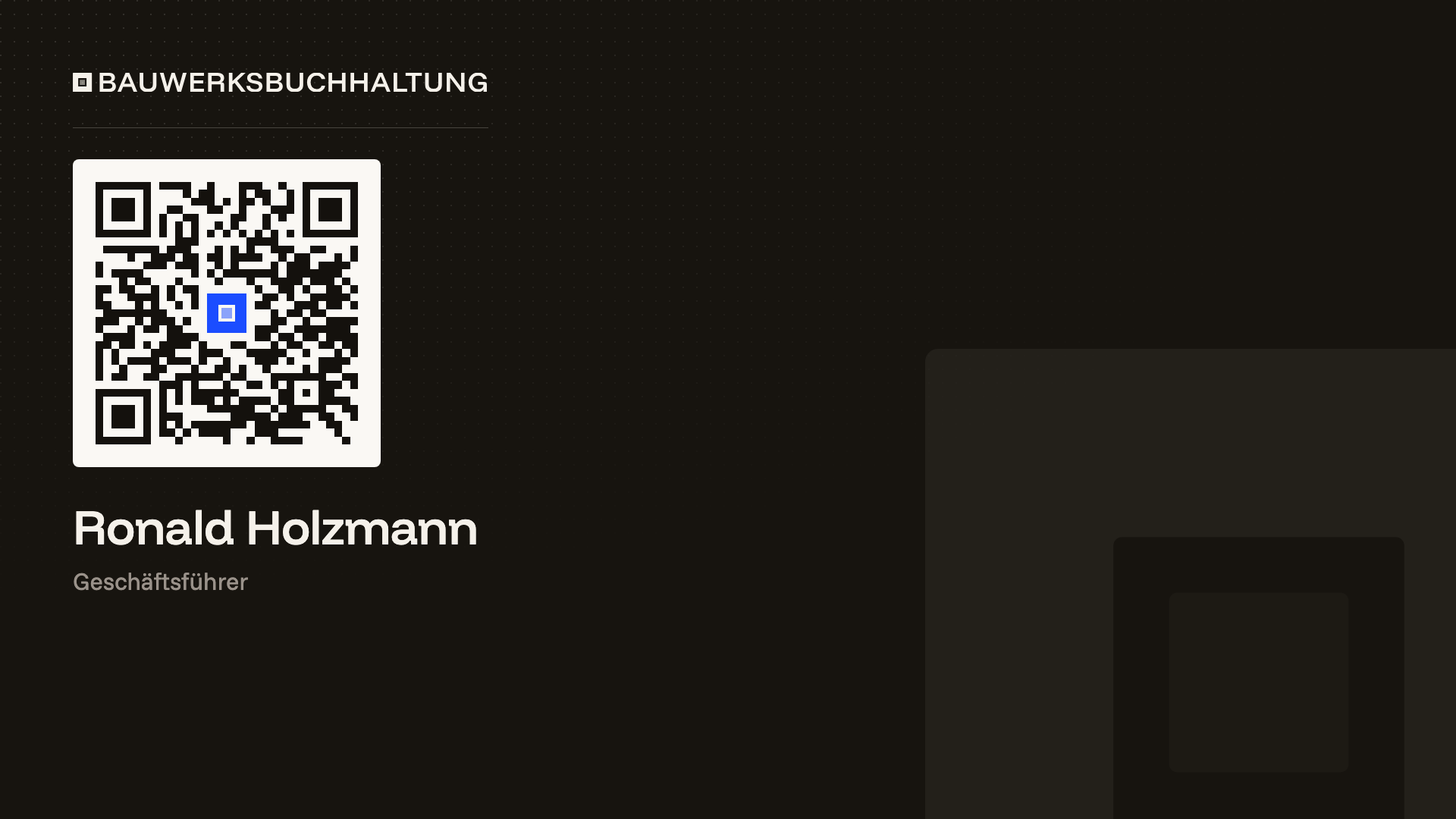 B · Nachtbraun, Ronald Holzmann